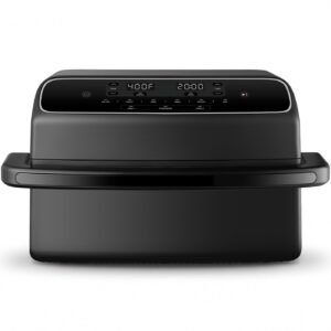 Air fryer double panier 8,5 L — deux cuissons terminées ensemble