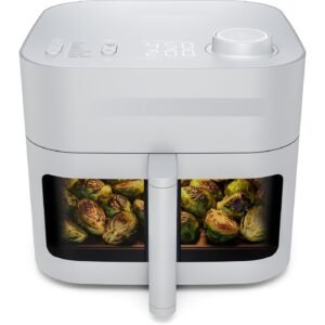 Air fryer 7,6 L à 230 °C — 40 % plus rapide, format bas