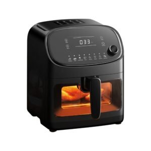 Air fryer 5,7 L à hublot — voir la cuisson sans ouvrir
