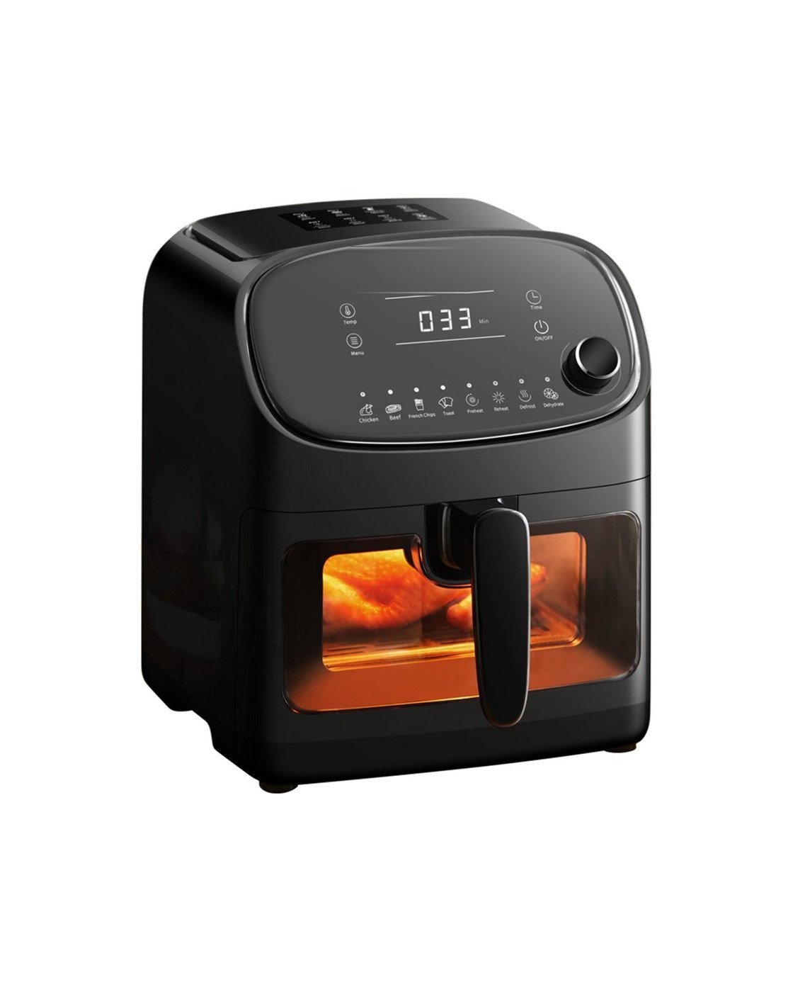Air fryer 5,7 L à hublot — voir la cuisson sans ouvrir